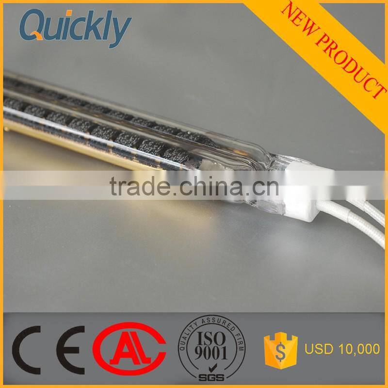 carbon fibe quartz tube 100mm for industrial heater