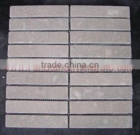 UNIQUE SAHARA BEIGE MARBLE MOSAIC TILES