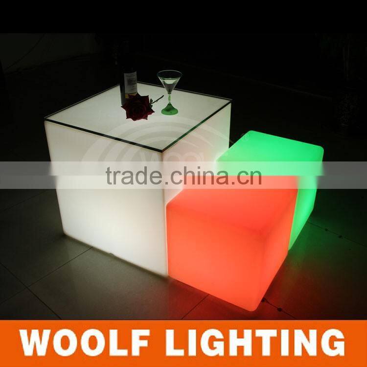 Commercial Used Entertainment Light Up LED Nightclub Furniture