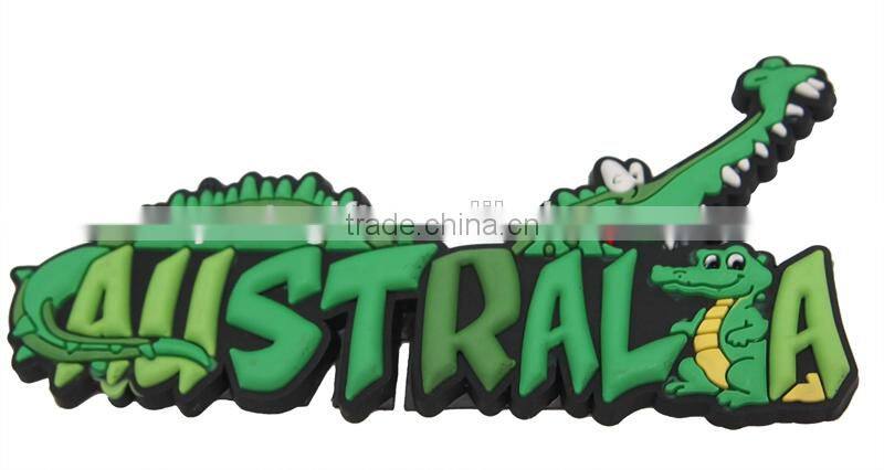 Custom logo soft pvc magnet for promotion