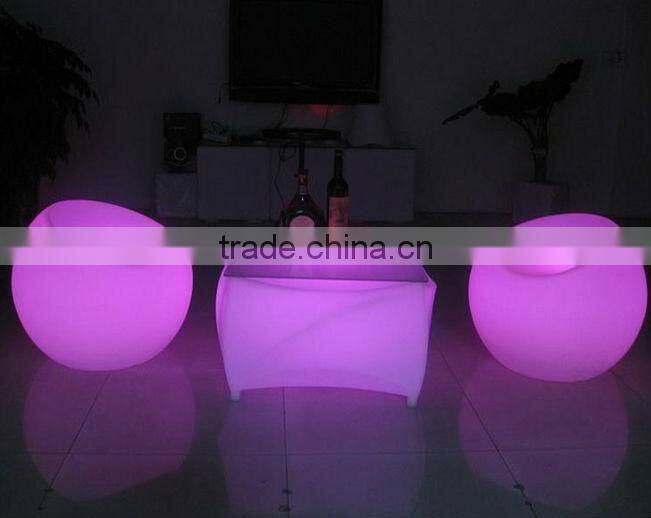 LED Remote Furniture Apple Chair/LED Waterproof Apple Chair/Hot Sell LED Rechargeable Apple Chair/LED Outdoor Lawn Apple Chair