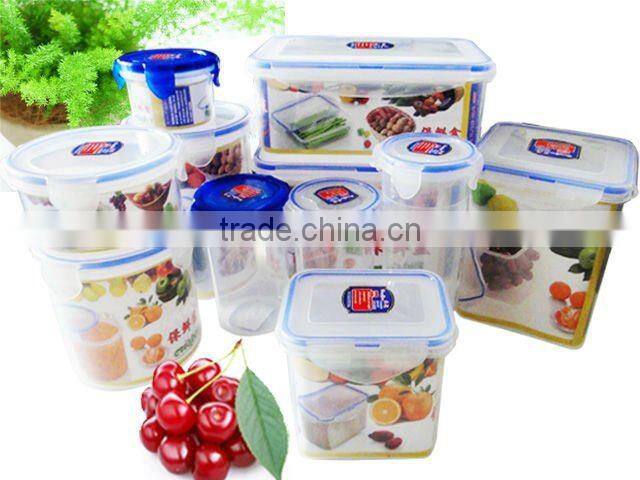 Plastic airproof crisper freshness bowl, food storage box