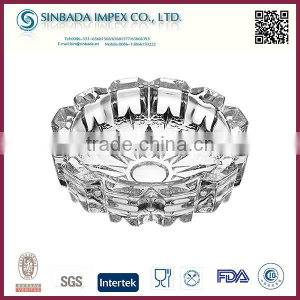 Household&Office KTG7006-1 Glass Portable Cigar Ashtray