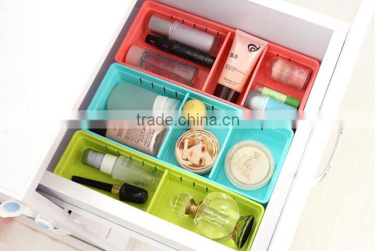 Q1128 multifunctional lovely Plastic drawer storage box