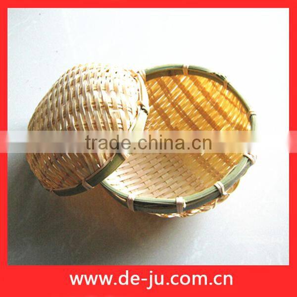 Natural Bamboo Halloween Pumpkin Basket
