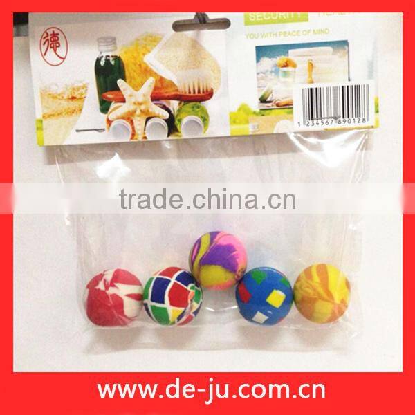 Plastic Bag Head Card Jumping Clear Bouncy Ball