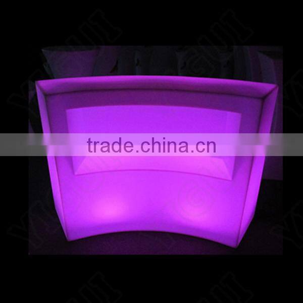2016 factory direct sale amazing LED bar counter table with remote control
