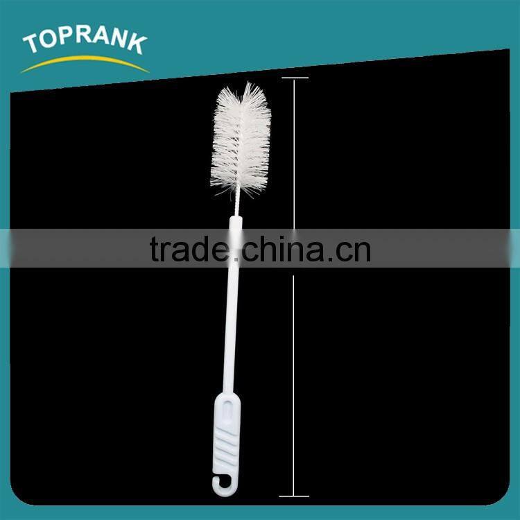 Toprank Eco-friendly Efficient Easy Cleaning Bottle Brush Plastic Water Bottle Brush Set With Hook