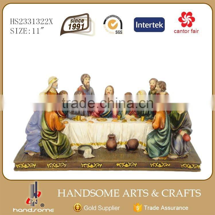 11 Inch Resin Decorative Wall Hanging Art And Crafts The Last Supper 3d Picture Sculpture