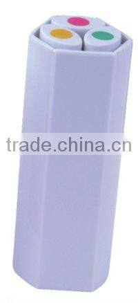 Novel 2 in 1 promotional Highlighter (with color memo pad)