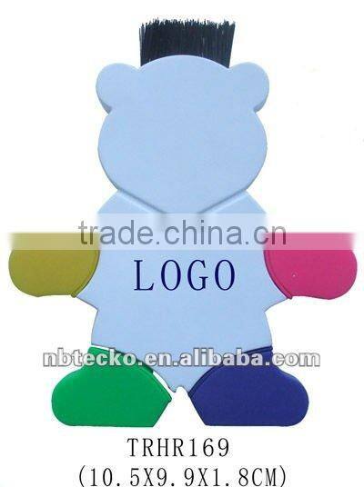 Happy face highlighter with brush