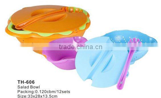 plastic salad bowl