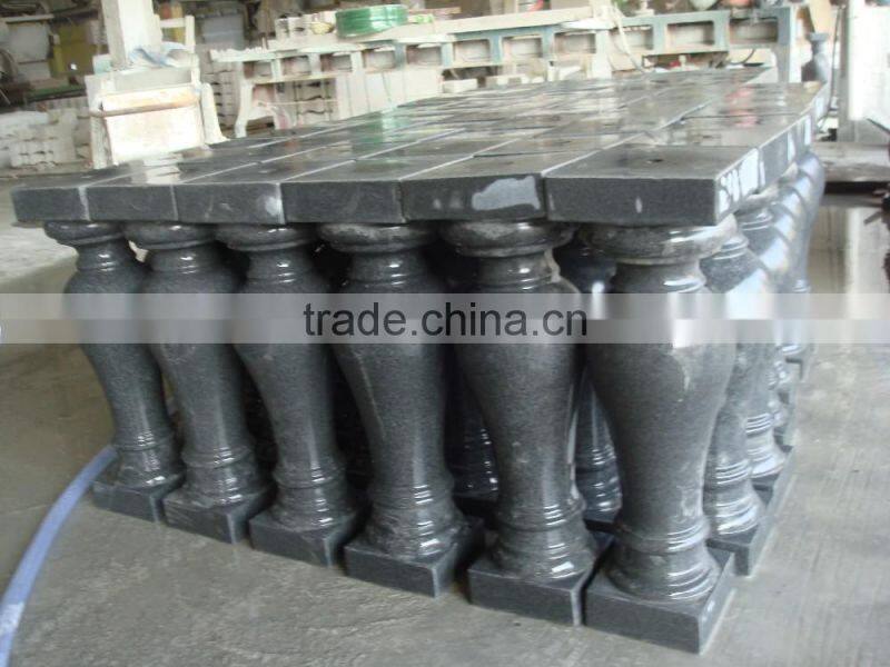 Grey Granite Balustrade Outdoor Grey Balustrade Exterior Balustrade