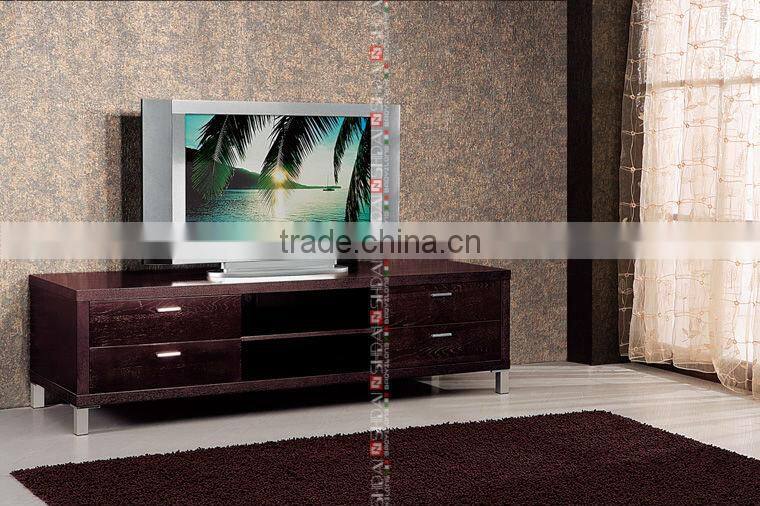 red tv stand / used tv stand / triangle tv stand E-9