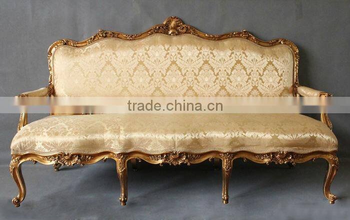 Two-seat antique sofa,french furniture