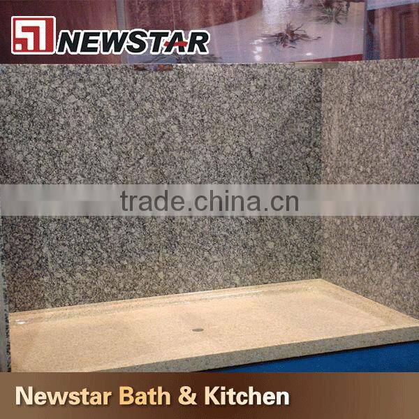 Newstar China grey granite tub surround panels design