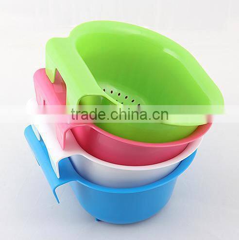 PP plastic hanging sink drain basket for kitchen
