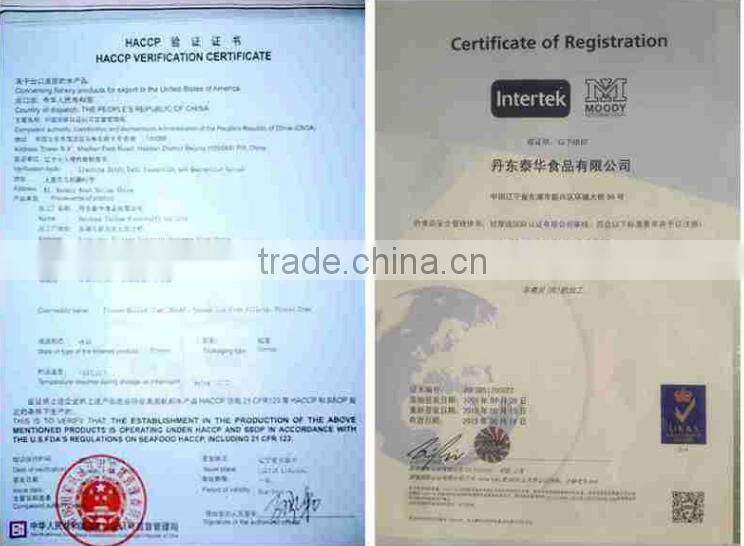 IQF cooked baby clam meat without shell for export