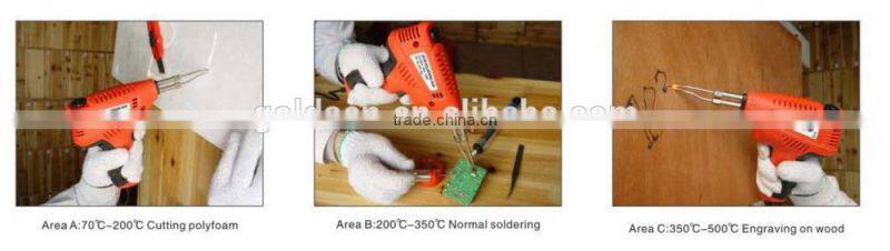 200w Temperature adjustable Multi-Tool EPS Hot Knife foam Cutter Wood Engraver Portable Electric Soldering Station Gun