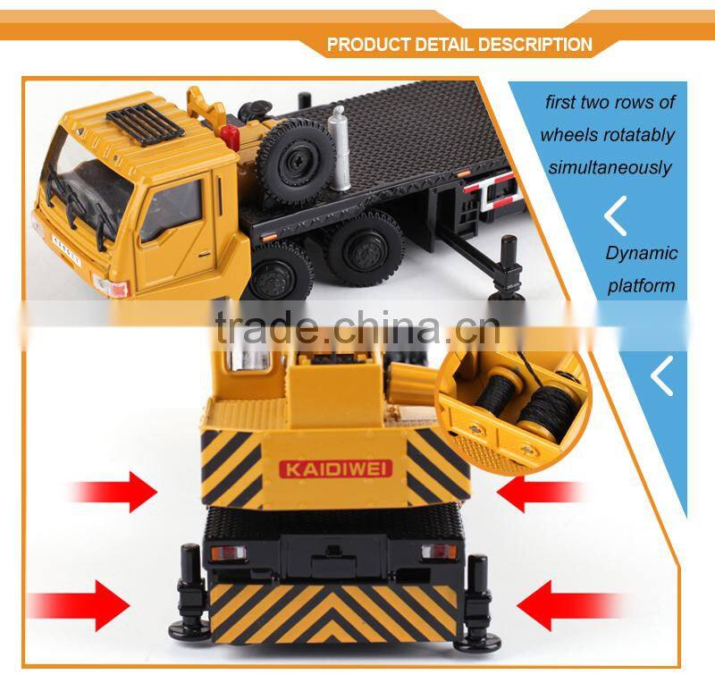 1:55 mini lifting model toys crane,hot sale scale model crane ZDC143539