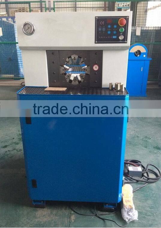CE 1/8" 2" easy to crimp ultra-thin max opening hydraulic crimping machine for non-standard fitting
