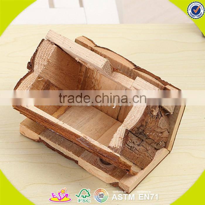 Wholesale pink wooden doll chair for kids lovely toddler wooden doll chair bring fun W08F024