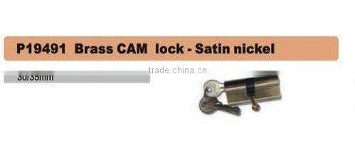 stain nickel-Brass CAM lock