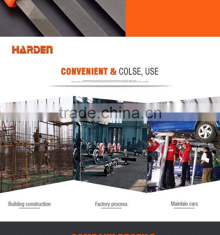 Professional Flat Second Cut File With Soft Handle