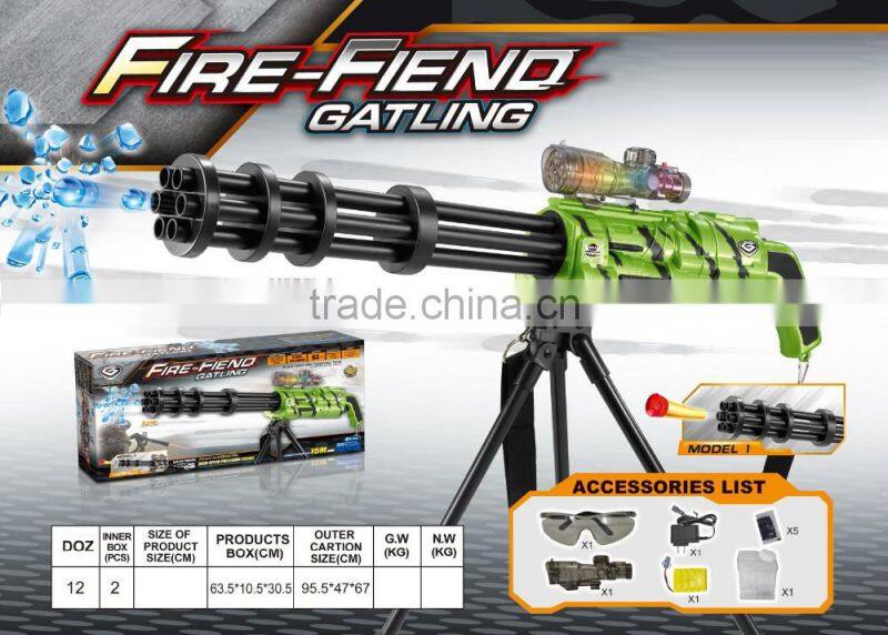 High quality shooting electric soft bullet gun toy with sound