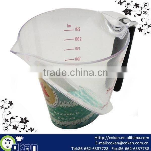 Food Grade Material PS PVC Handle 250ML Measuring Cup CK-2022
