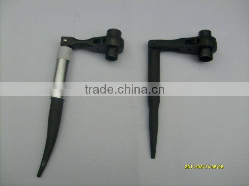 17*19 Flexible Sharp end ratchet socket wrench