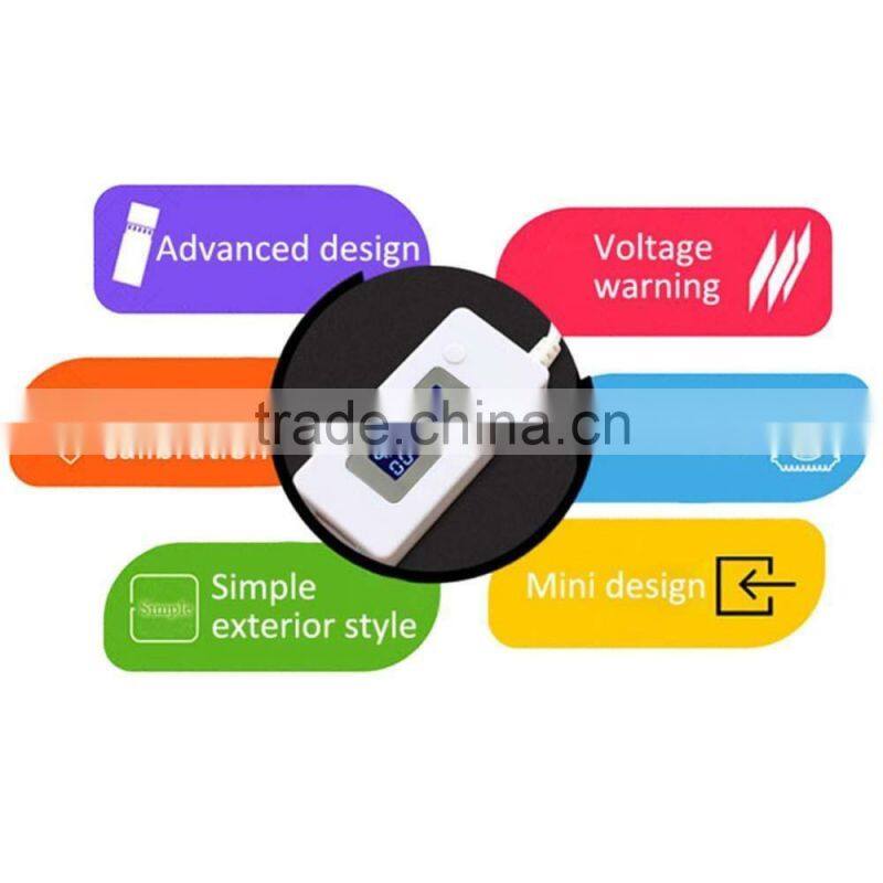 2016 New LCD USB Charger Mobile Power Detector Battery Tester laptop battery charger tester