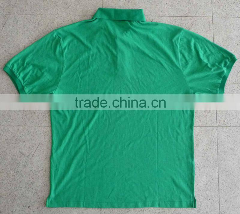 Men's 100% cotton Polo T-shirt with embroidery