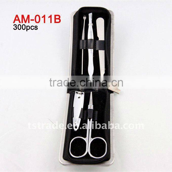 2014 Promotion 5PCS nail pedicure manicure set tools AM-012D