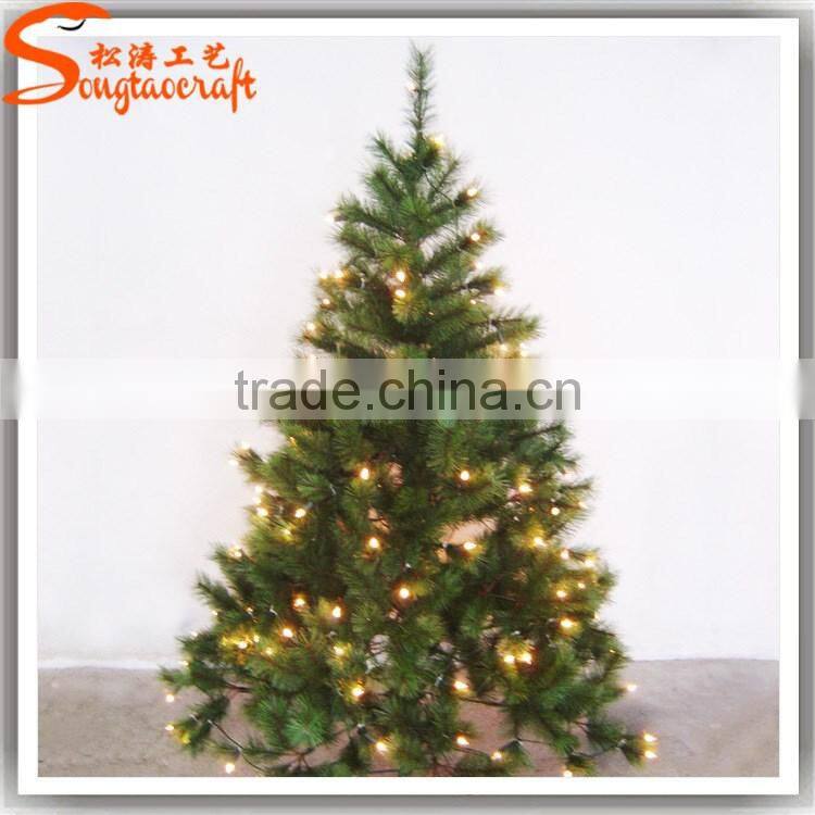 China mini popular fashion decoration beautiful LED artificial Christmas trees for home & for offcie