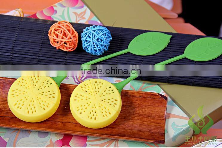 Silicone Drinker Teapot Diffuser Herb Tea Leaf Lemon Strainer Filter Bag Infuser