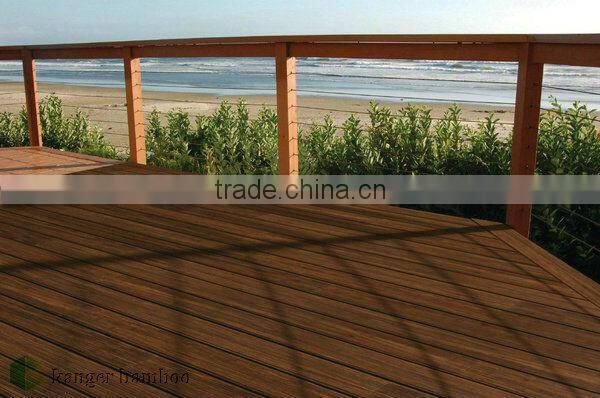 A professional manufacturer of China CE Certificated Outdoor Decking Bamboo Flooring