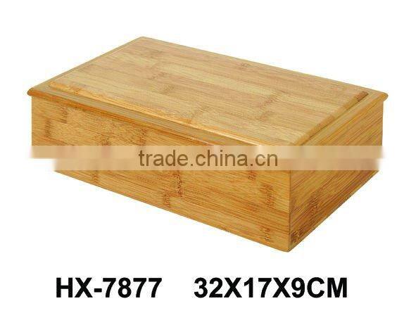 modern kitchenware bamboo bread box, bread storage box