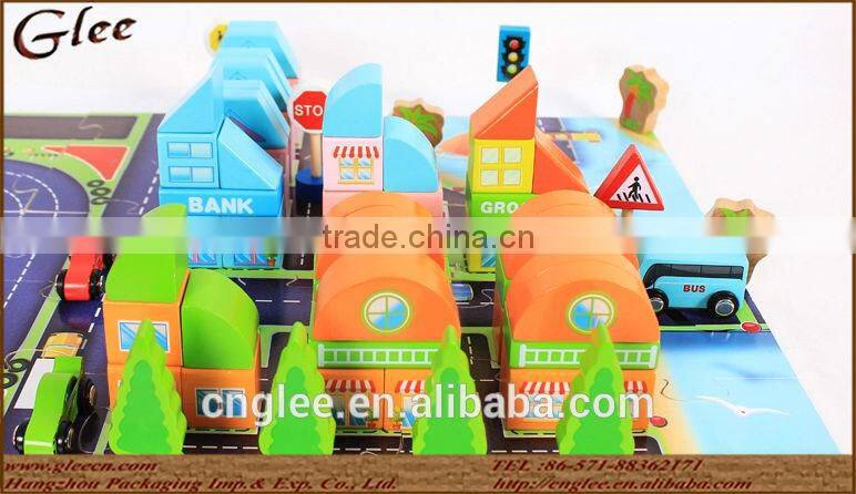 New style wooden toy block for kids