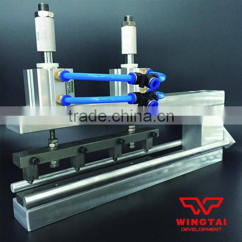 Pneumatic Portable Hole Punch machine For Plastic Bag Small Straight Hole