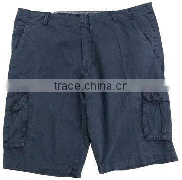 BEU20712 stock lot mens cheap cargo shorts cotton twill