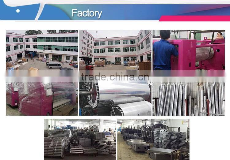 Ce approved best selling sublimation textile roller heat press transfer machine