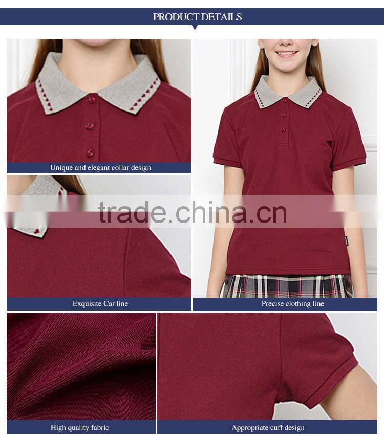 College student Summer girls British Academy Short Sleeve T-Shirt