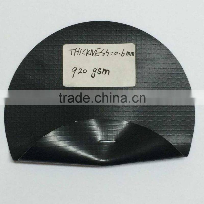 A grade black tarpaulin stock lot, pvc laminated fabric stocklot, regular stock tarpaulin