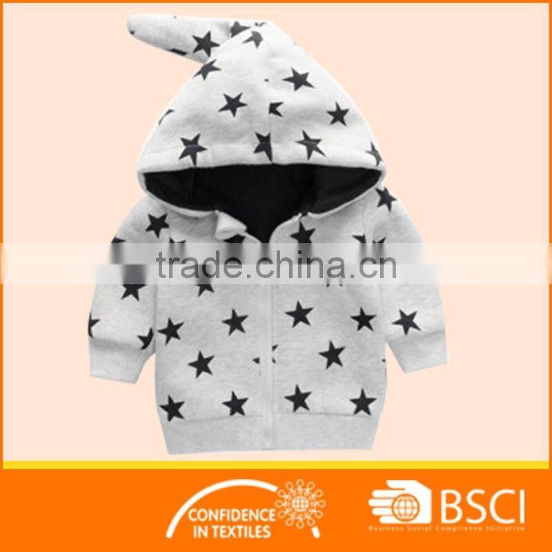 Cardigan Witch Desgin Jacket+Pant Wholesale Kids Outfits 2 PCS Children Clothing Set