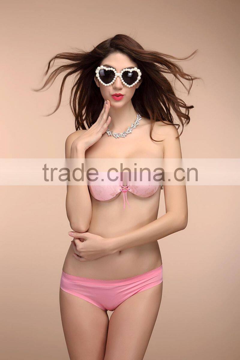2015 hot sale clear back strap bra