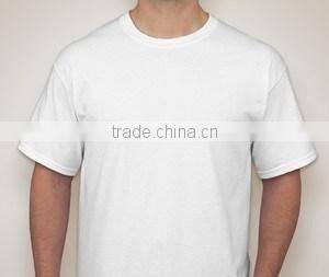 Plain Round Neck Tee shirt/ Custom your design