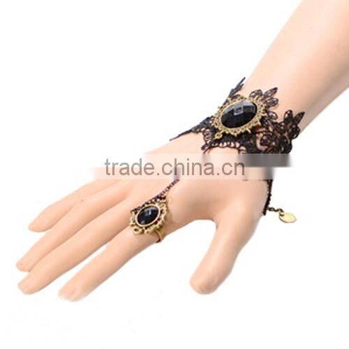European antique palace lace bracelets new fashion girls ring bracelets sets