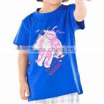 Boy's Round Neck T-Shirt With Printing