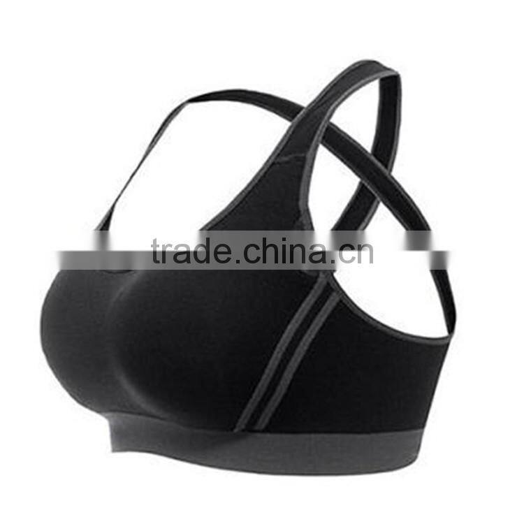 Custom Stylish Sports Yoga Bra Design Ladies Elastic Fitness Yoga Bra